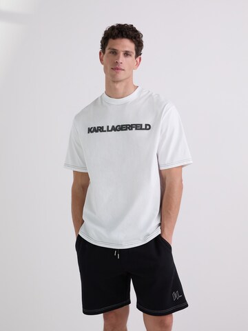 Karl Lagerfeld T-Shirt in Weiß: Vorderseite