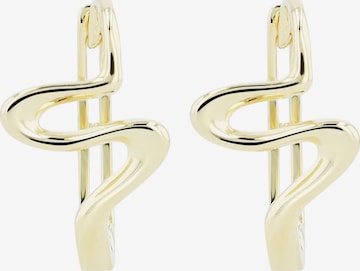 Akzent Earrings '"Maira" aus 925 Sterlingsilber, rhodiniert, langlebig' in Gold: front