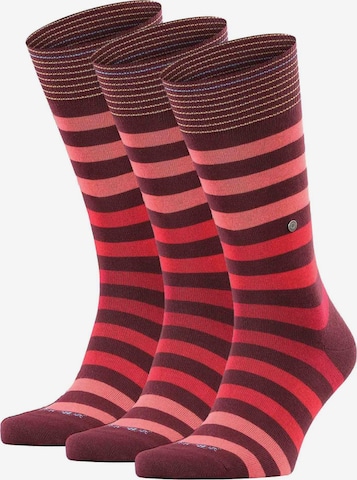 Chaussettes BURLINGTON en rouge : devant