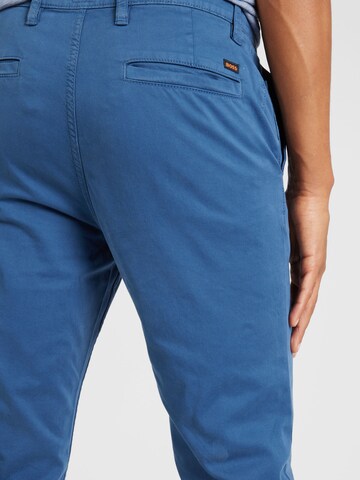 BOSS - Tapered Pantalón chino en azul