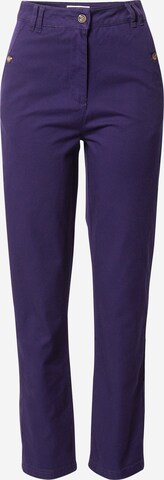 Oasis Regular Chino trousers in Blue: front