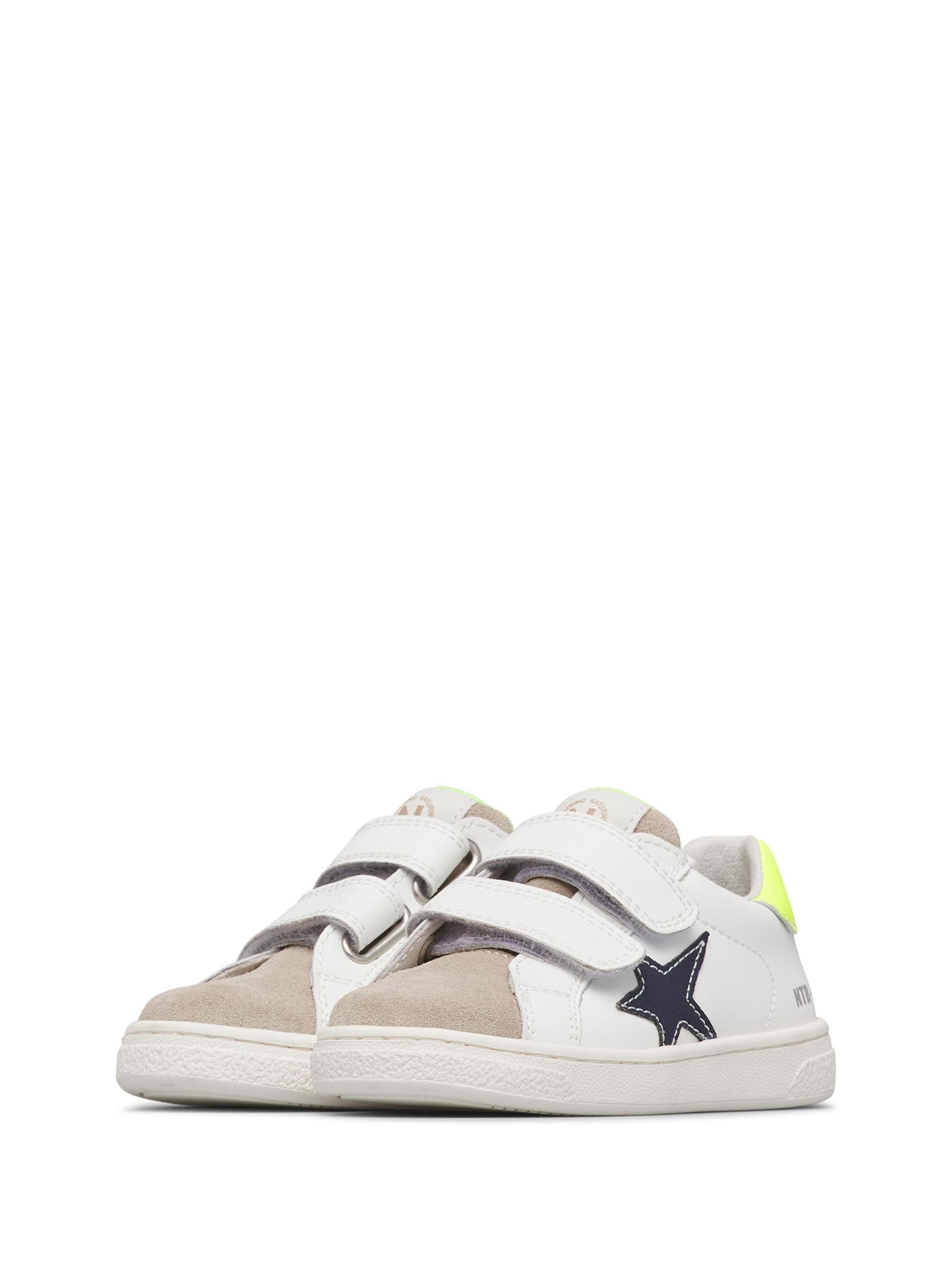 NATURINO Sneakers 'Pinn' in Wit