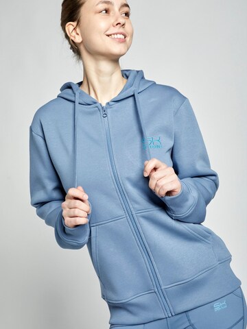 SPORTKIND Sportjas 'Unisex Zip Hoodie' in Grijs