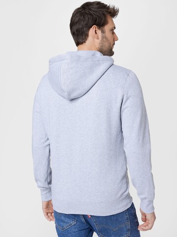 BJÖRN BORG Athletic Zip-Up Hoodie in Grey