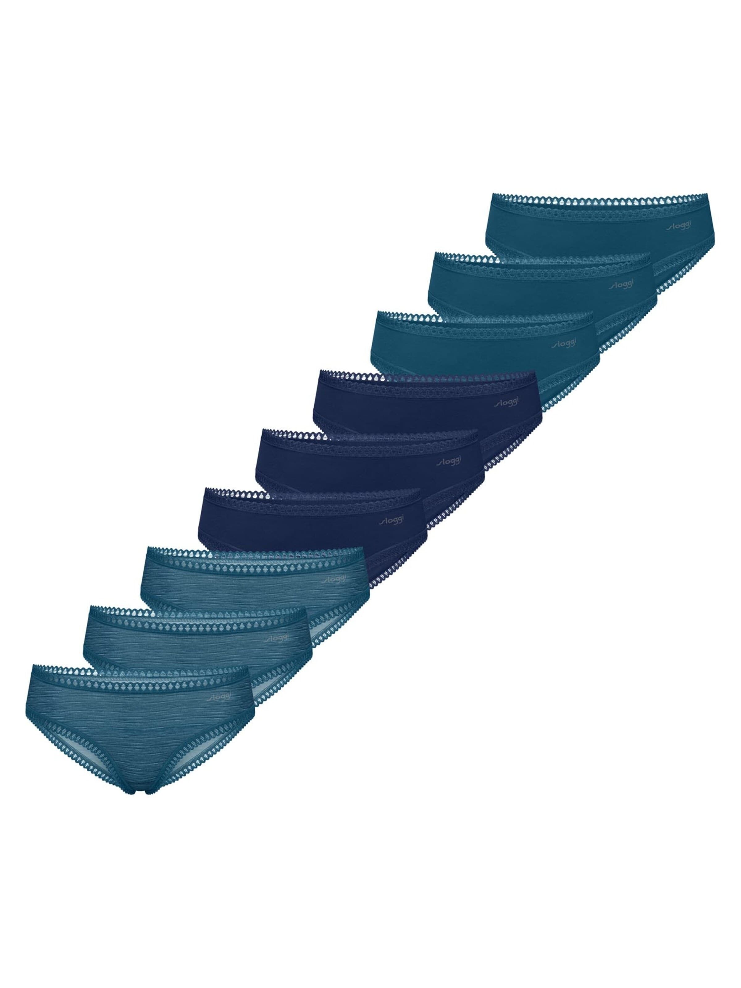 SLOGGI Broekje 'GO Crush' in Blauw: voorkant