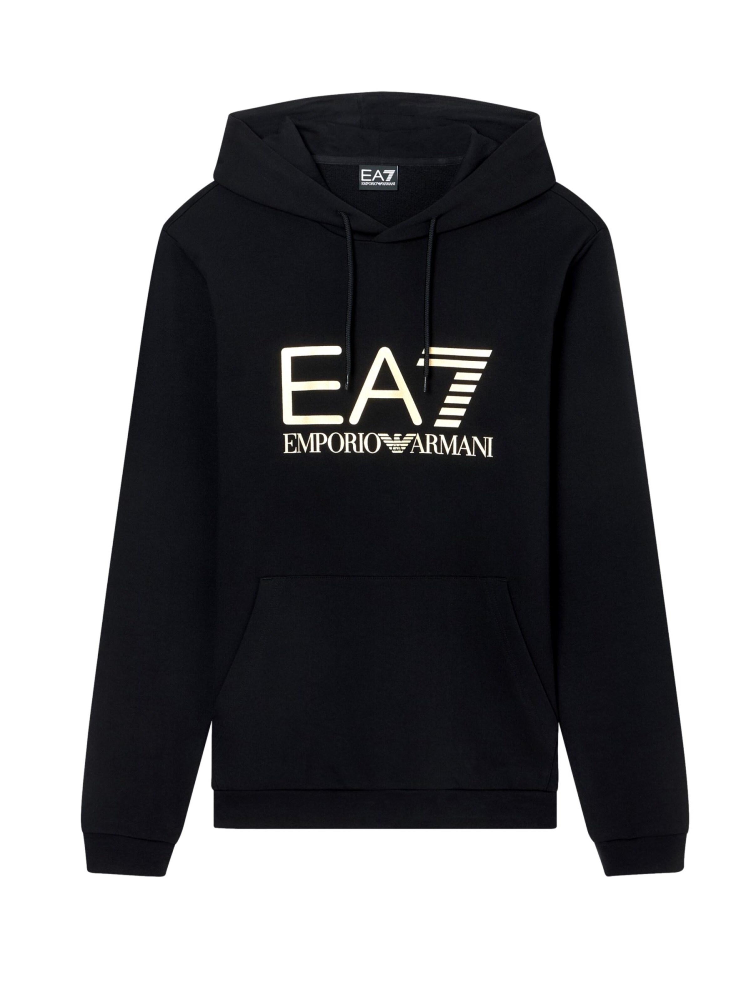 EA7 Emporio Armani Sweatshirt in schwarz, Produktansicht