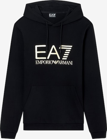 EA7 Emporio Armani Trui in Zwart: voorkant