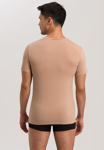 Hanro V-Shirt 'Cotton Superior' in Orange