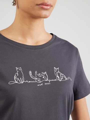 Mavi Shirt 'Cat' in Black