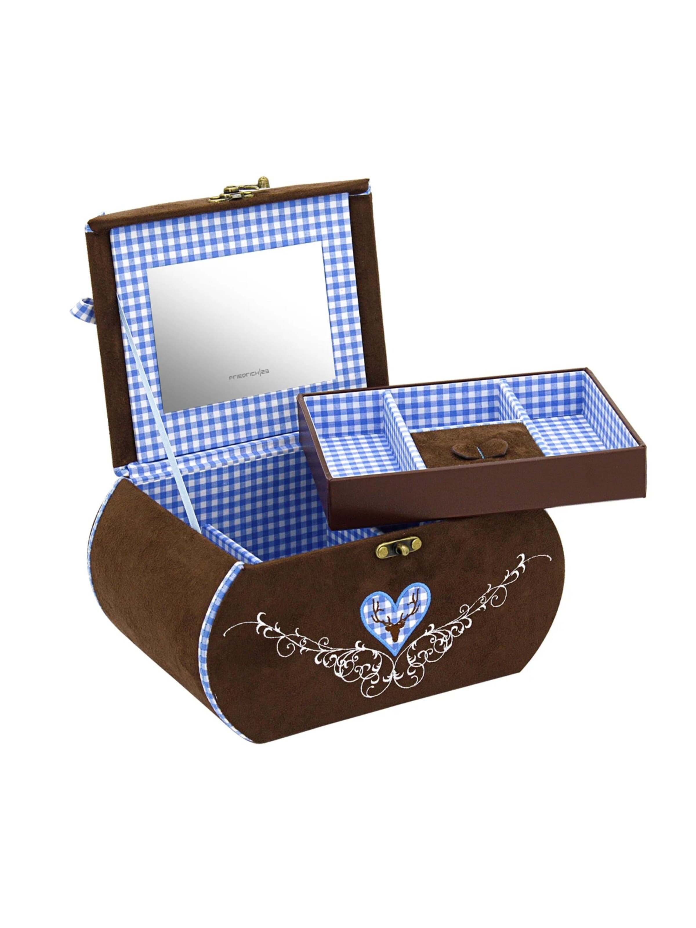 Friedrich23 Etui 'BAVARIA Schmuckkasten'‌‌‌‌‌‌‌‌‌‌ in Blau