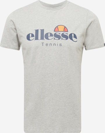 ELLESSE Λειτουργικό μπλουζάκι 'Dritto' σε γκρ�ι: μπροστά