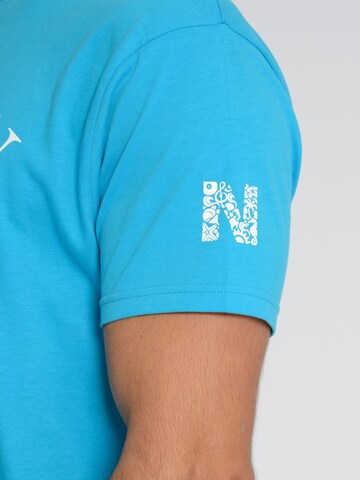 NASSAU Beach Club Shirt ' NB231044 ' in Blue