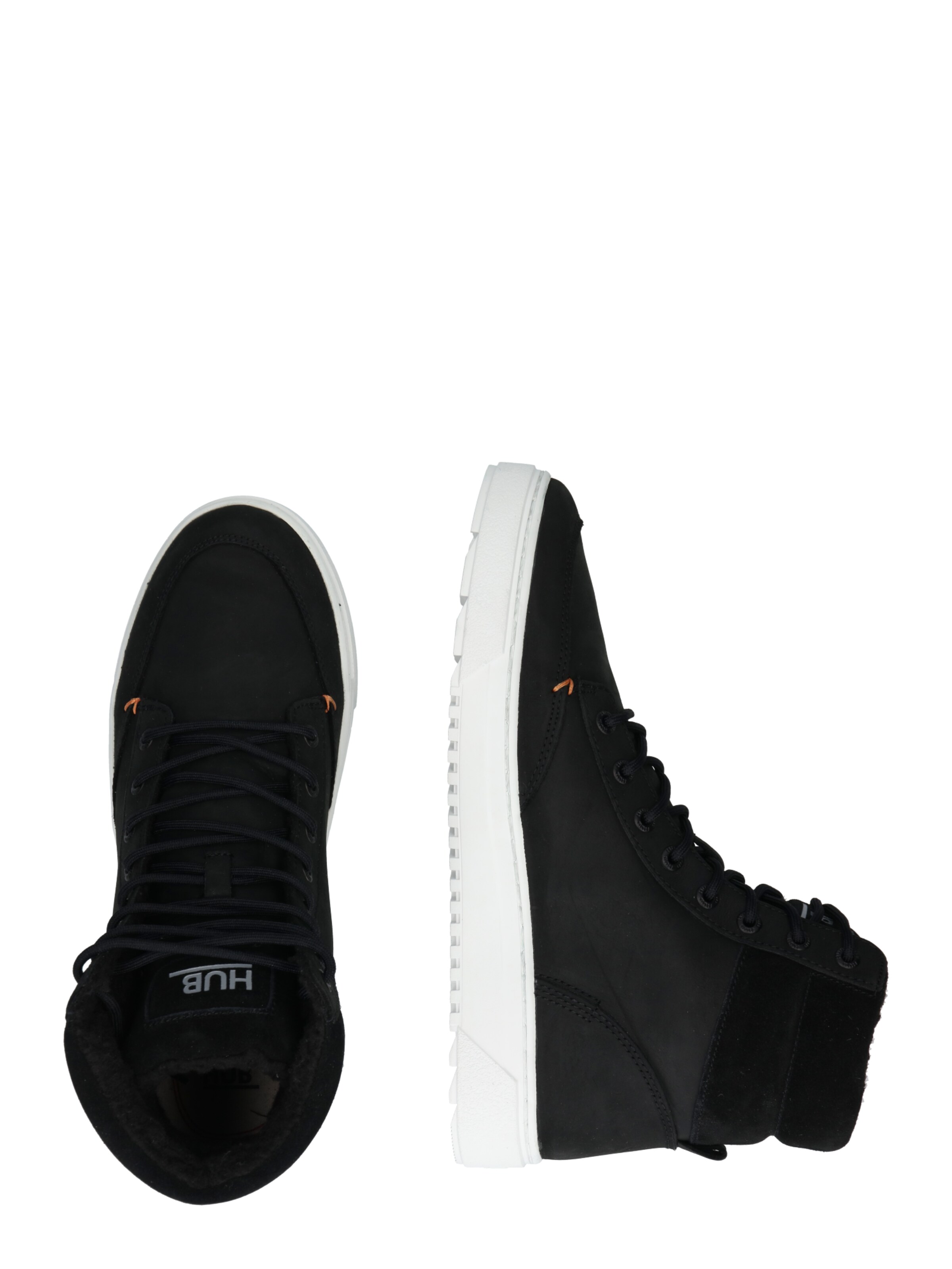 HUB High-Top Sneakers 'Dublin 2.0' in Black