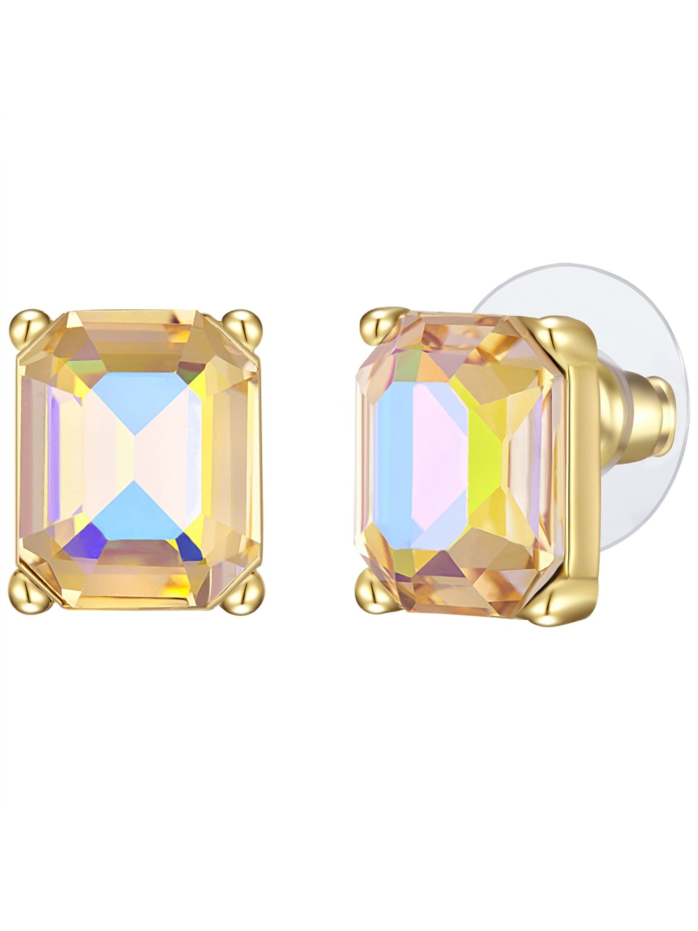 Yokoamii Earrings in Gold: front