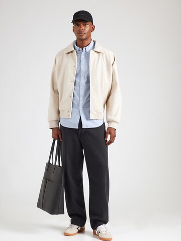 Dockers Слим Рубашка в Синий