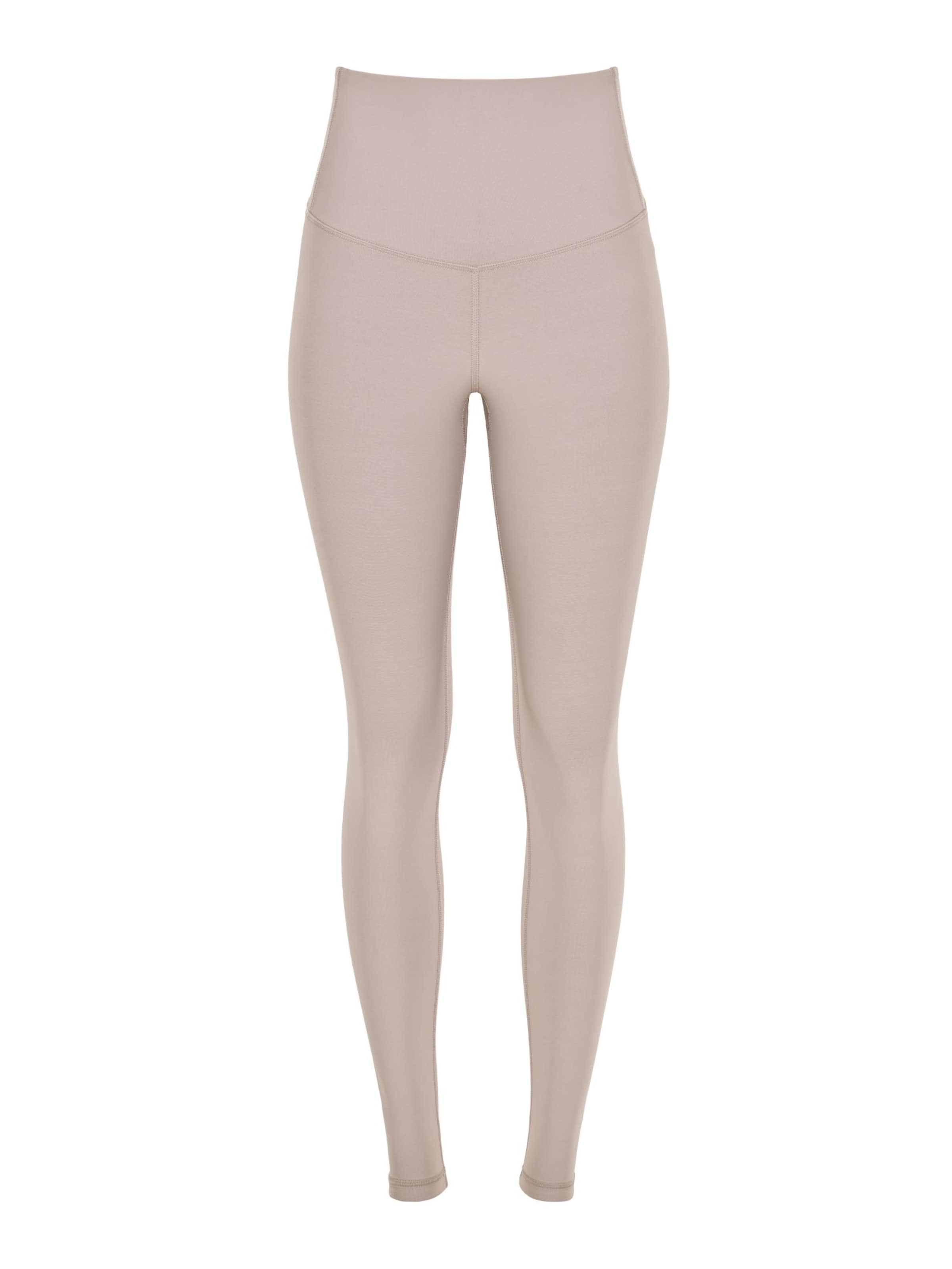 Winshape Slimfit Leggings 'HWL117C' i beige: framsida
