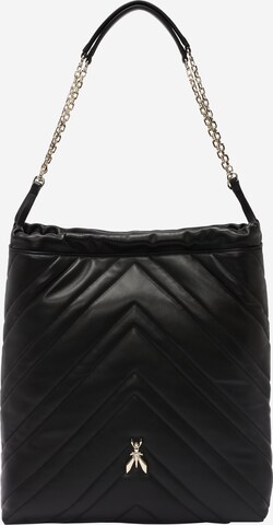 PATRIZIA PEPE - Bolso de hombro en negro: frente