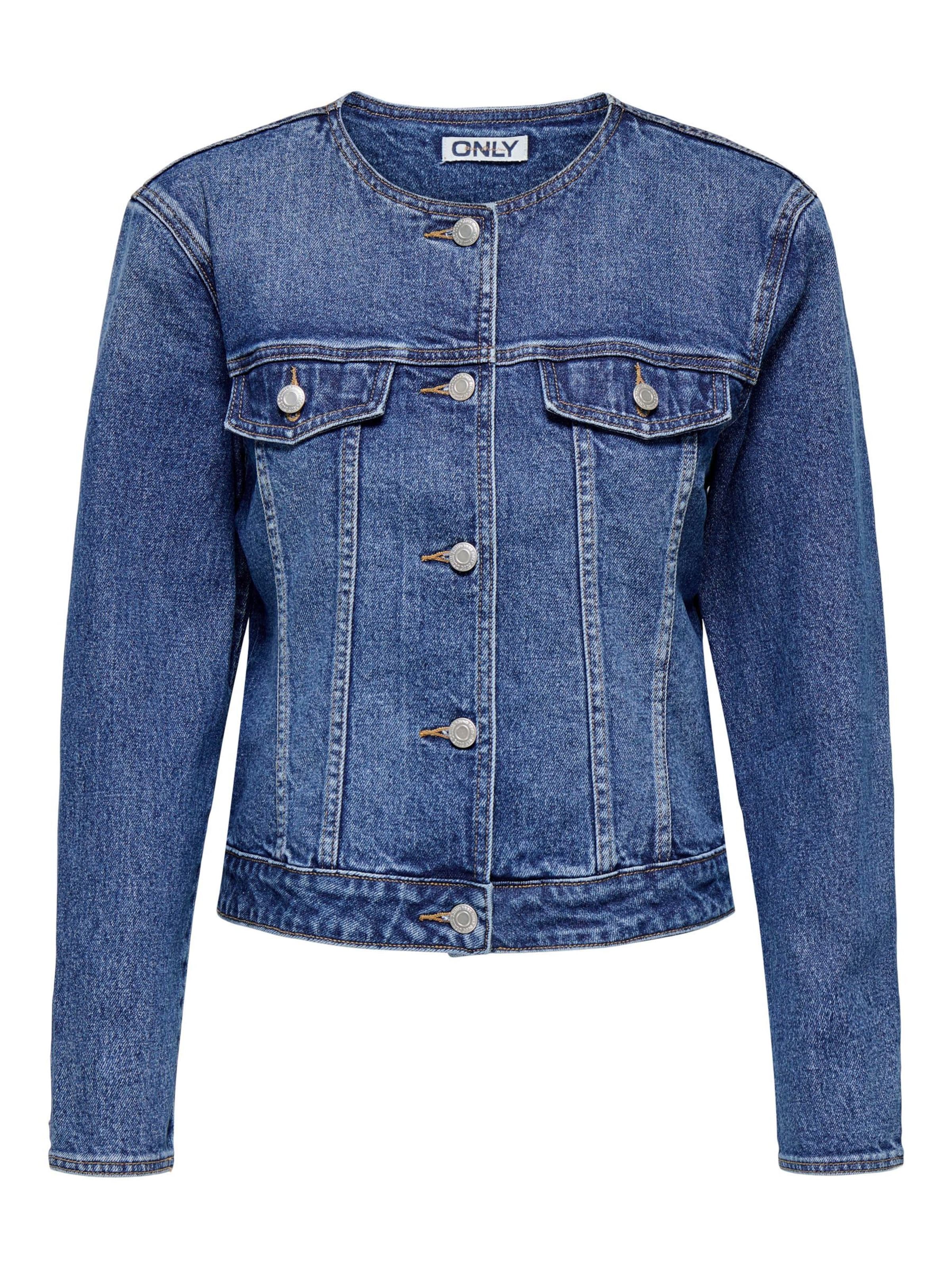 ONLY Jacke 'Kathy' in blue denim, Produktansicht