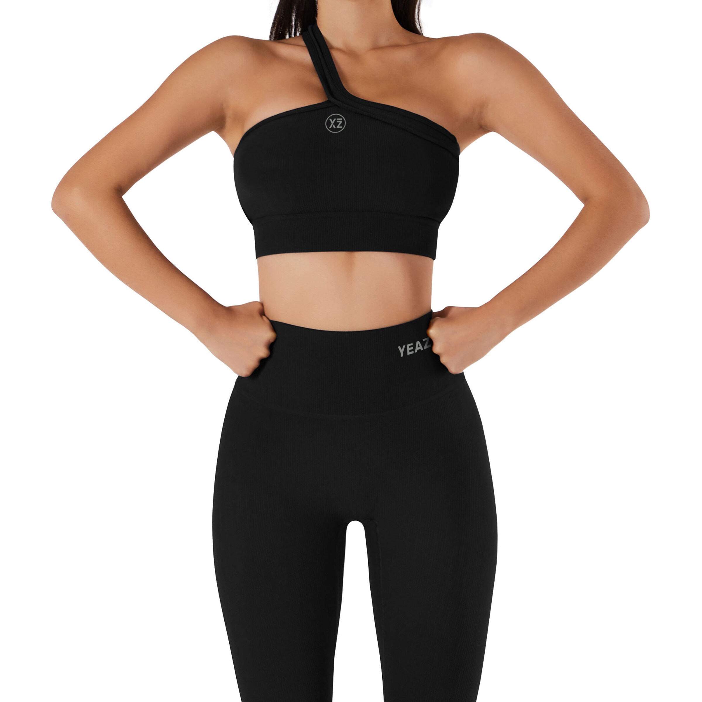YEAZ Спортивный топ 'Adore' в Черный