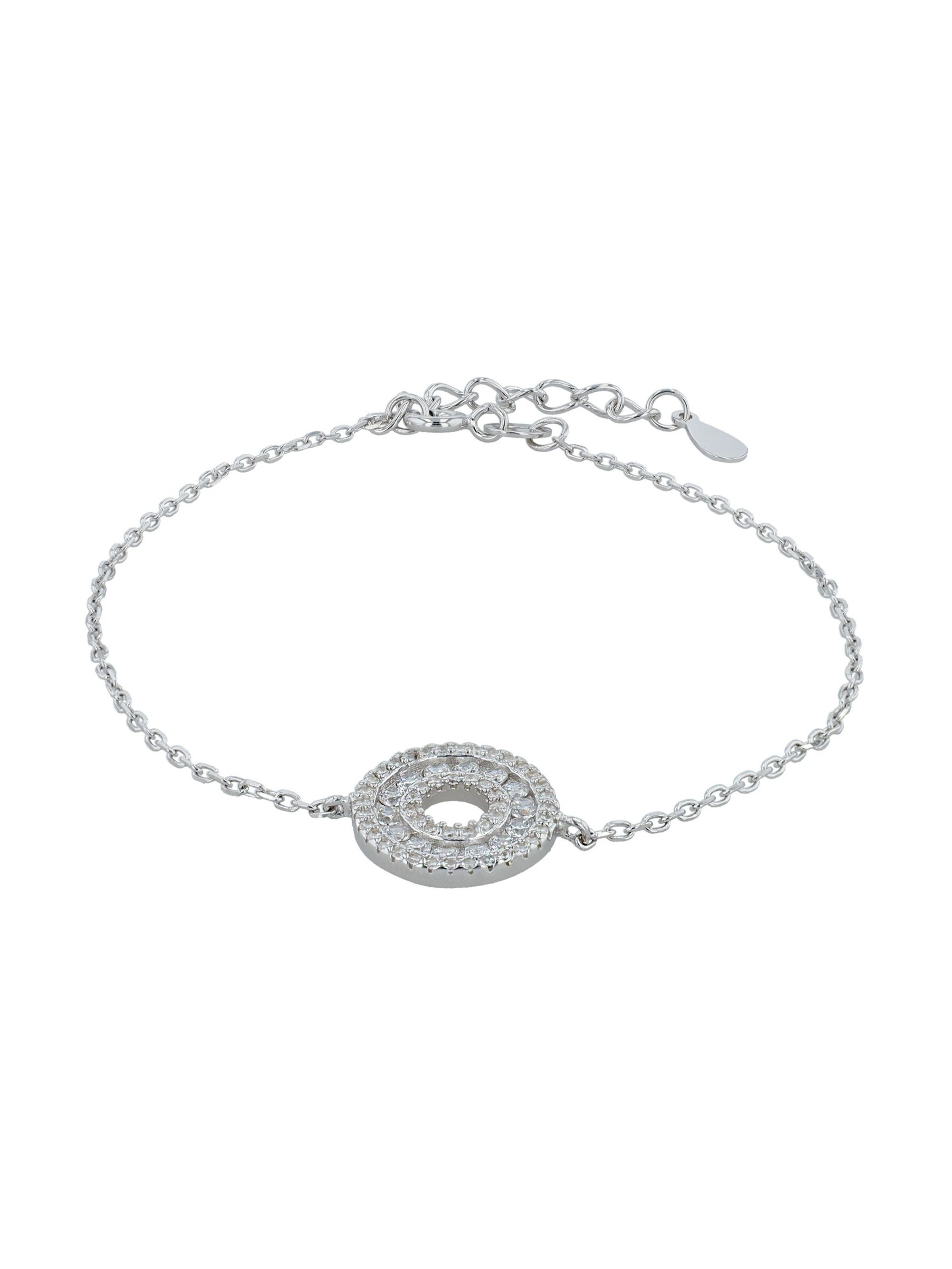 Akzent Armband 'Kyra'‌‌‌‌ in Silber