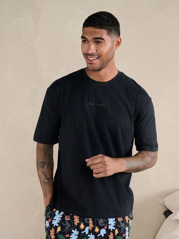 Next Pyjama in Schwarz