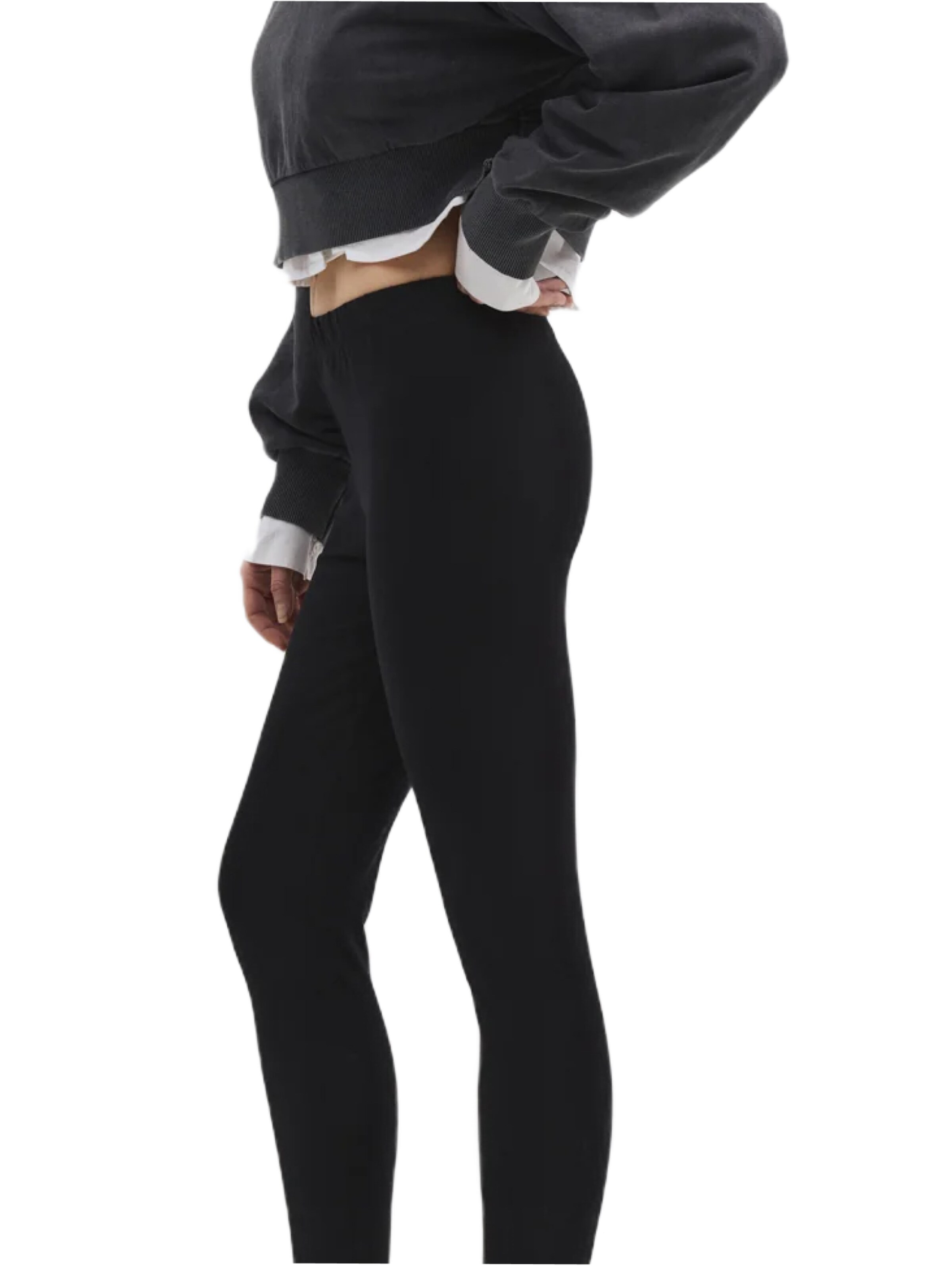 No Matter What Skinny Leggings in Zwart