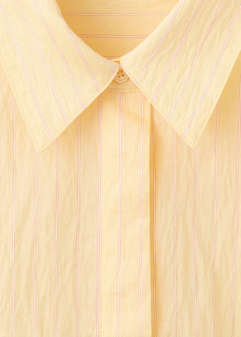MANGO Bluse in Gelb