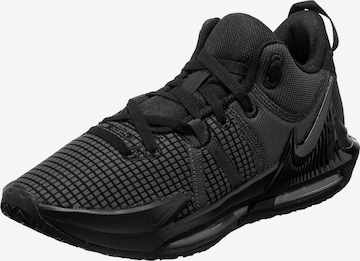 NIKE Athletic Shoes 'LeBron Witness 7' in Black: front