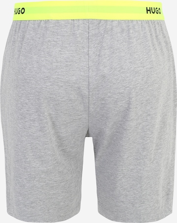 HUGO Red Pajama short 'Linked' in Grey