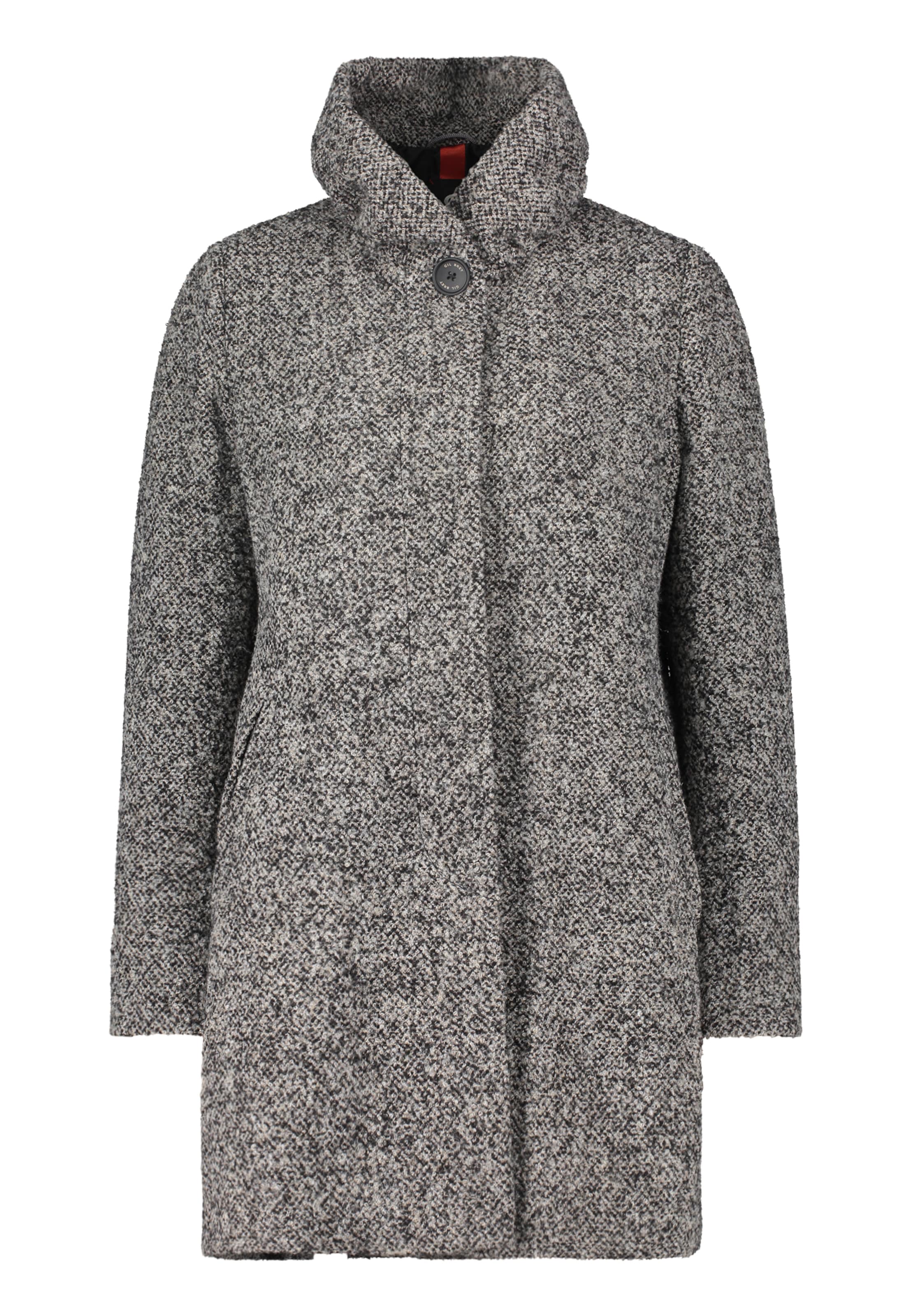 GIL BRET Between-Seasons Coat in Grey: front