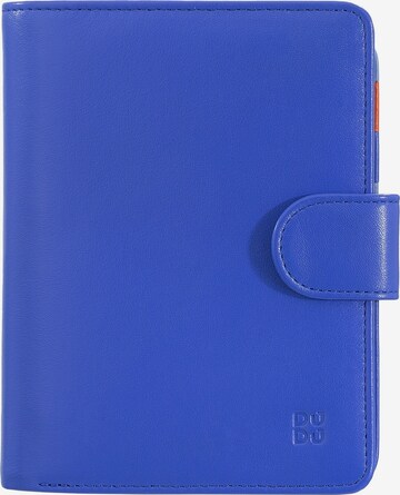 DuDu Wallet in Blue: front