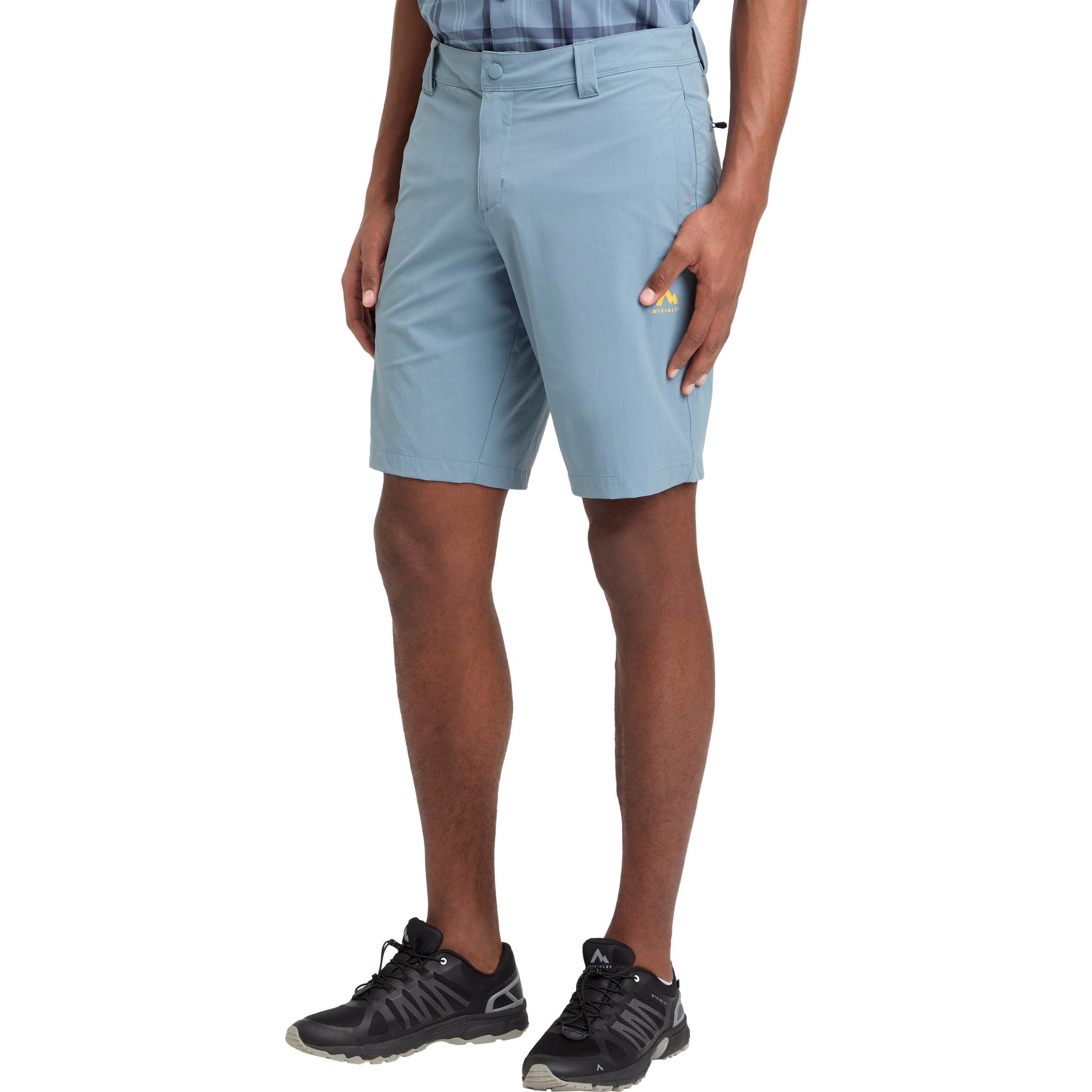 MCKINLEY Regular Athletic Pants 'Cameron III' in Blue: front