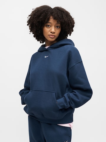 Nike Sportswear Μπλούζα φούτερ 'Studio Fleece' σε μπλε