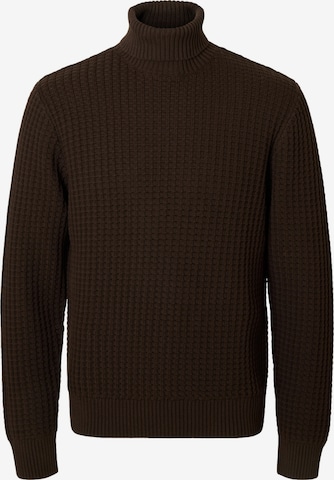 ruda SELECTED Megztinis 'SLHTom': priekis