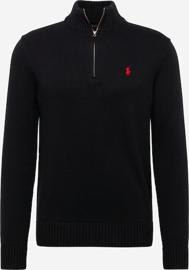 Polo Ralph Lauren Sweter w kolorze czerwony / czarnym, Podgląd produktu