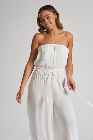 South Beach Jumpsuit in Wit