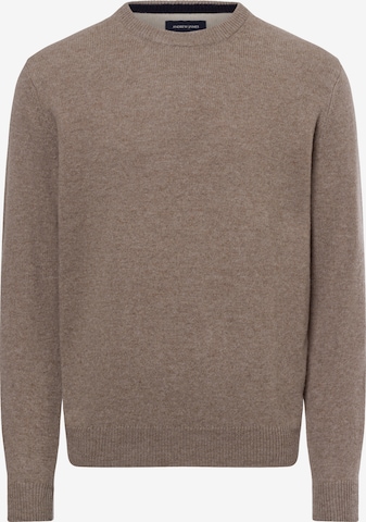 Andrew James Pullover in Beige: Vorderseite