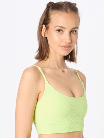 Onzie Bustier Sport bh in Groen: voorkant