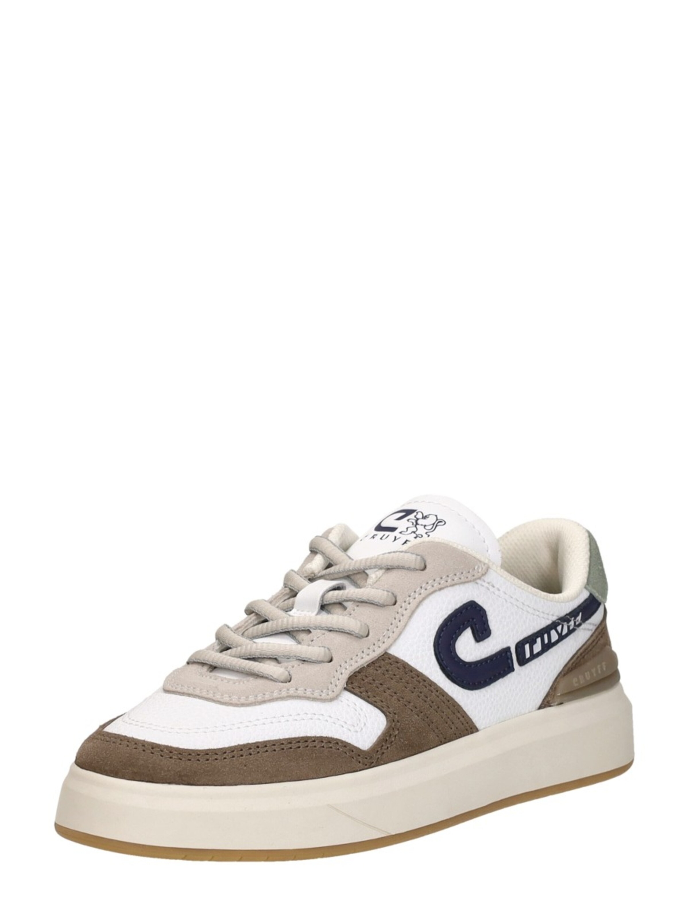 Baskets 'Indoor Classic' Cruyff en blanc : devant