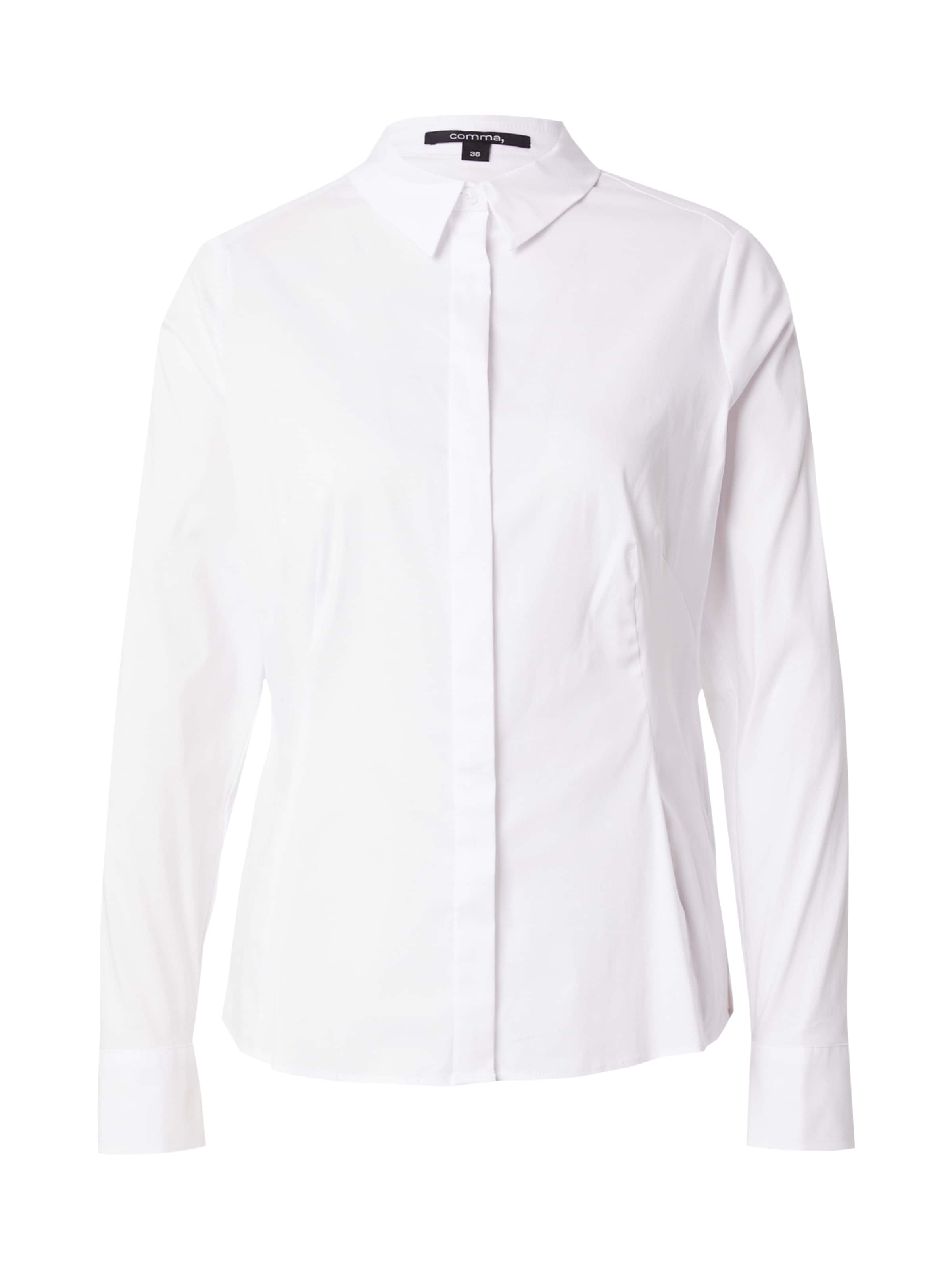 COMMA Bluse in Weiß: Vorderseite