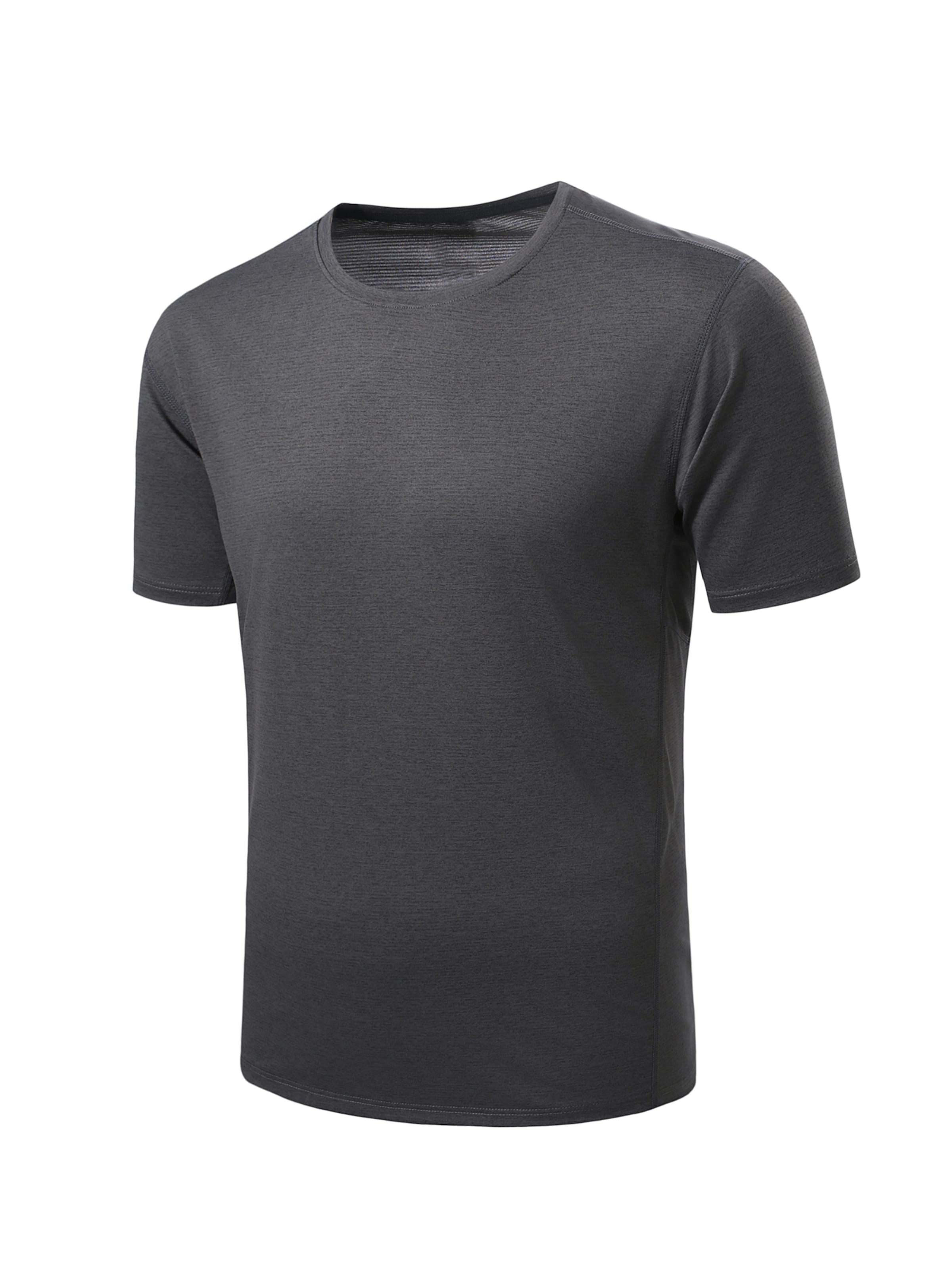 YOUTHUP Performance Shirt 'Feuchttrans' in Grey