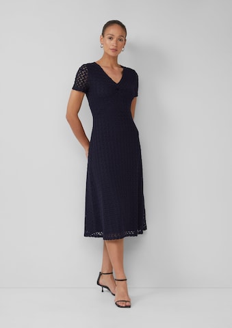 s.Oliver BLACK LABEL Gebreide jurk in Blauw