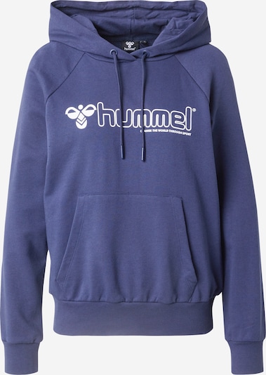 Hanorac sport 'Noni 2.0' Hummel pe albastru închis / alb, Vizualizare produs