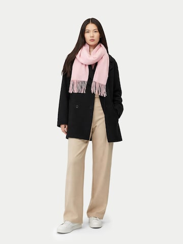 GOBI Cashmere Sjaal 'Unisex Cashmere Fringed Scarf' in Roze