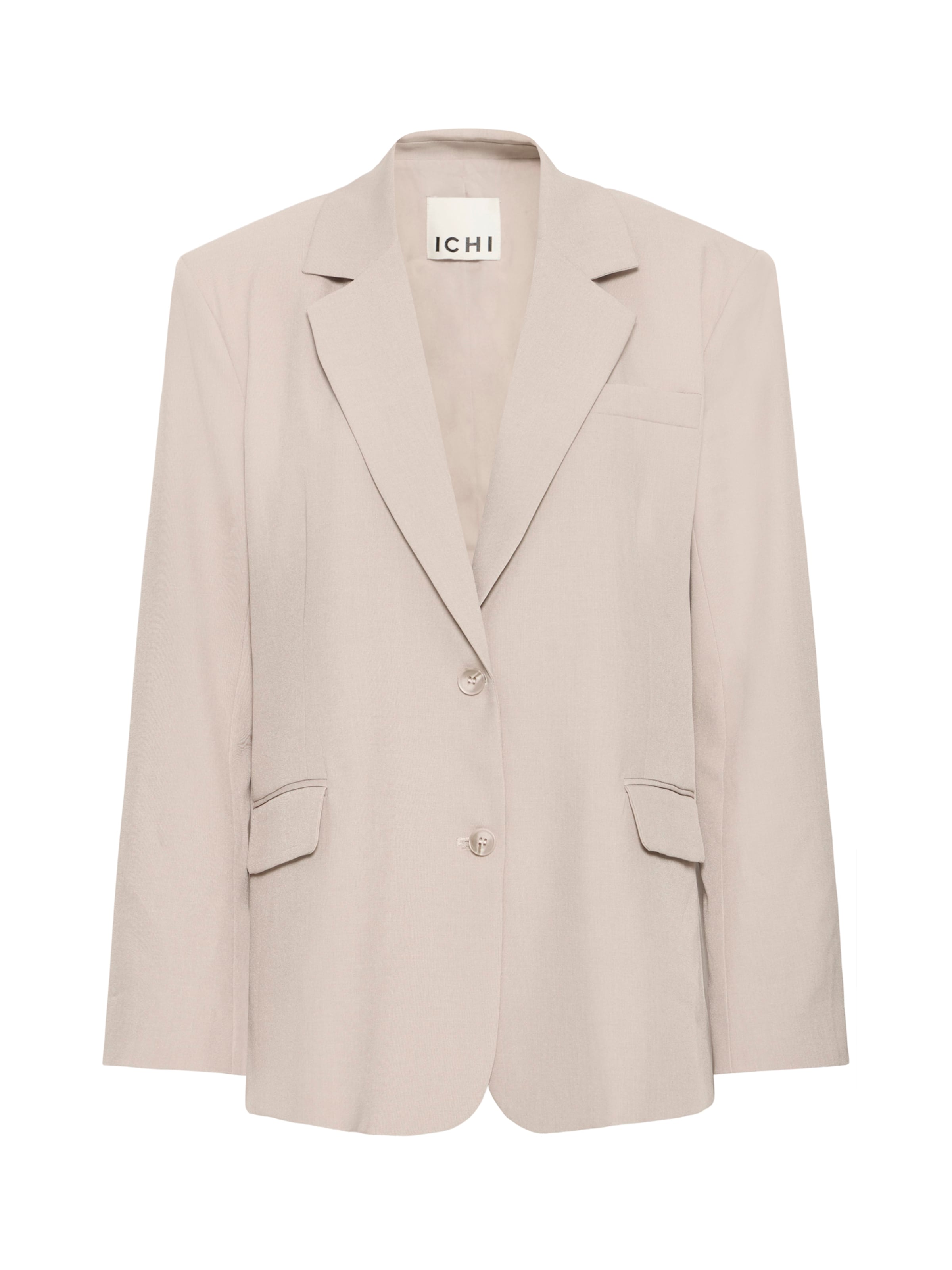 ICHI Μπλέιζερ 'IHFAVA' σε μπεζ: μπροστά