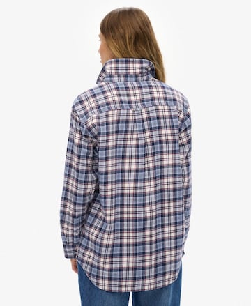 Chemisier Superdry en bleu