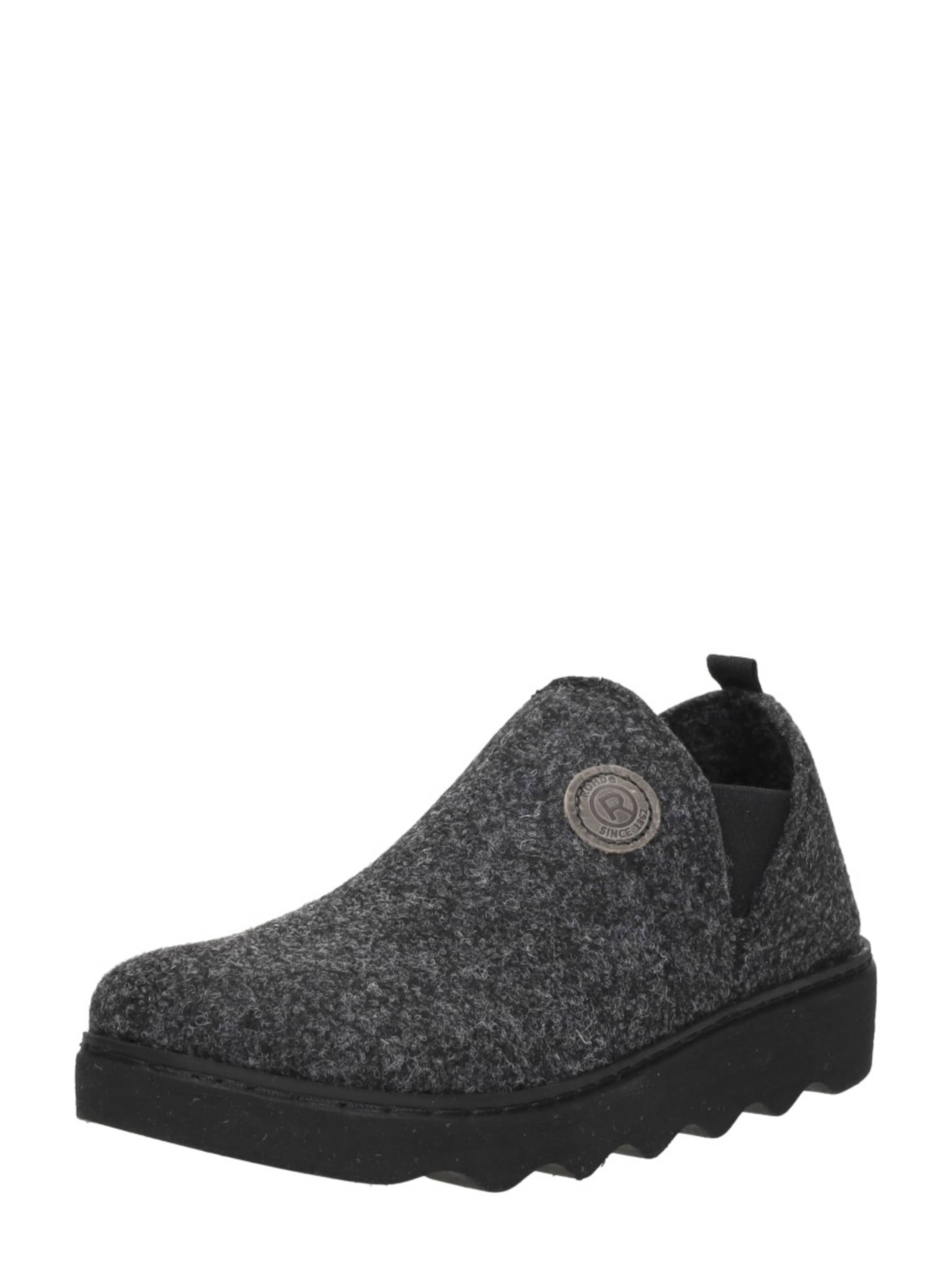 Chaussure basse 'Pantoffels Dicht' ROHDE en gris