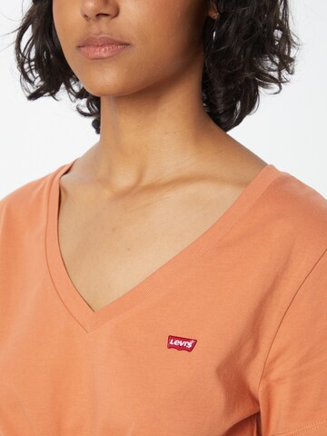 LEVI'S ® Skjorte 'LSE Perfect Vneck' i oransje