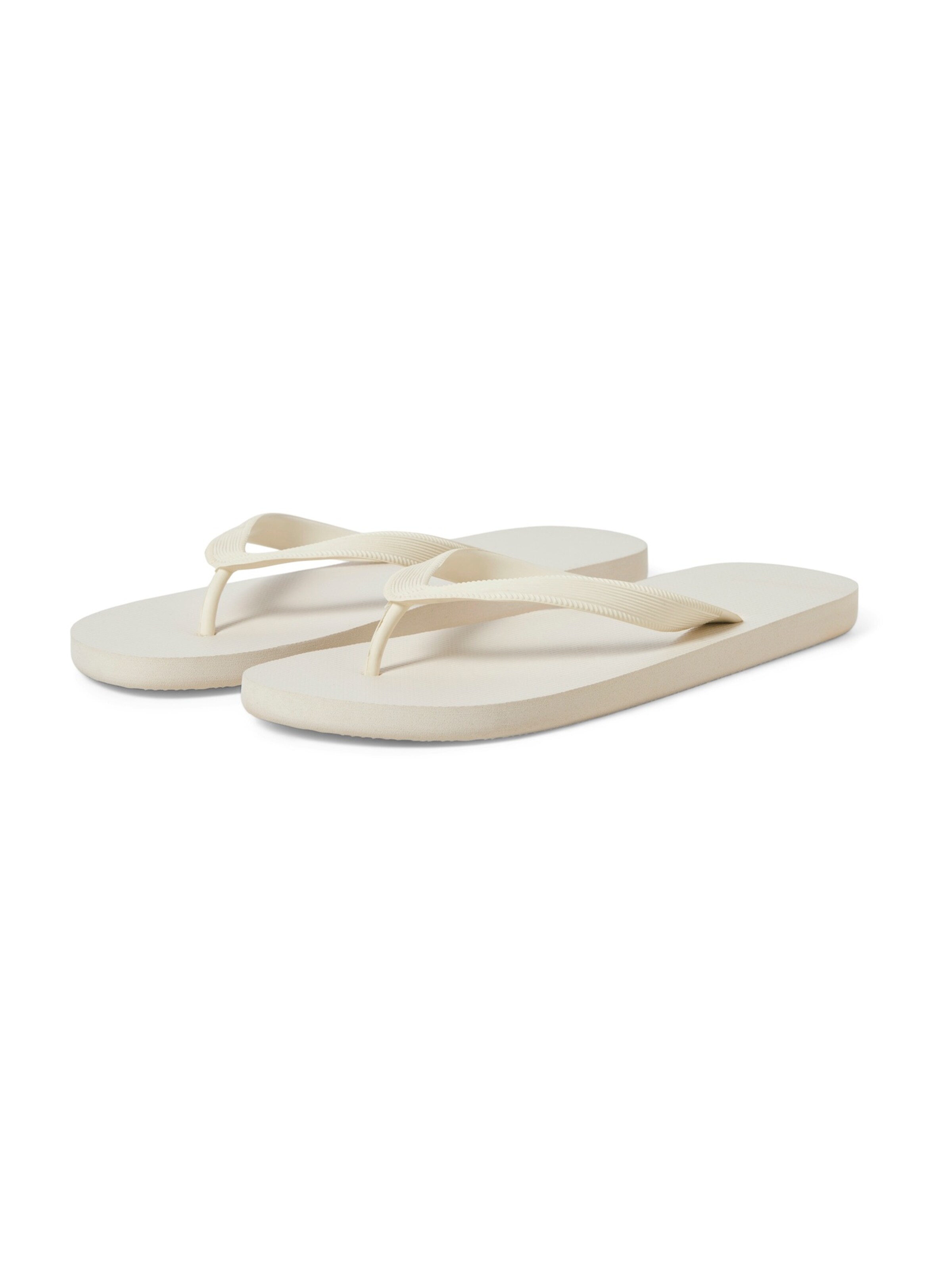 JACK & JONES T-Bar Sandals 'JFWSOLID' in Beige