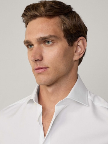 Hackett London Regular Fit Businesshemd in Weiß
